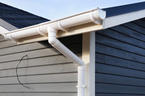 PVC Rain Gutter Installation in Palm City
