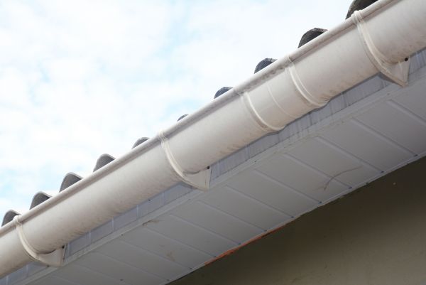 Plastic Gutter Installation in Palm City
